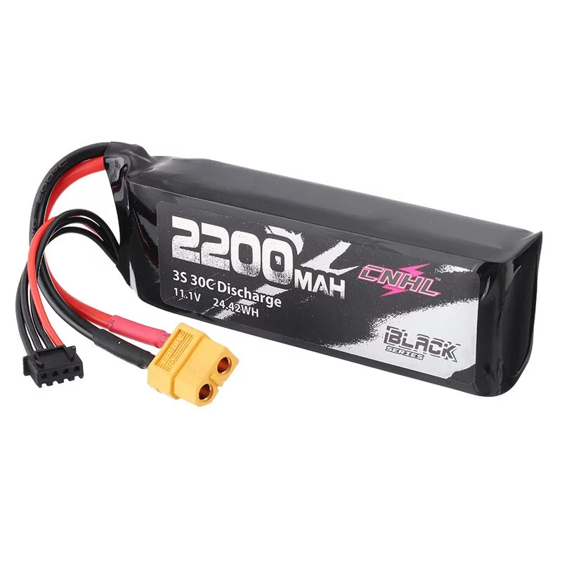 Bateria Lipo 11.1v 2200mah 30c CNHL Black - Imagen 2