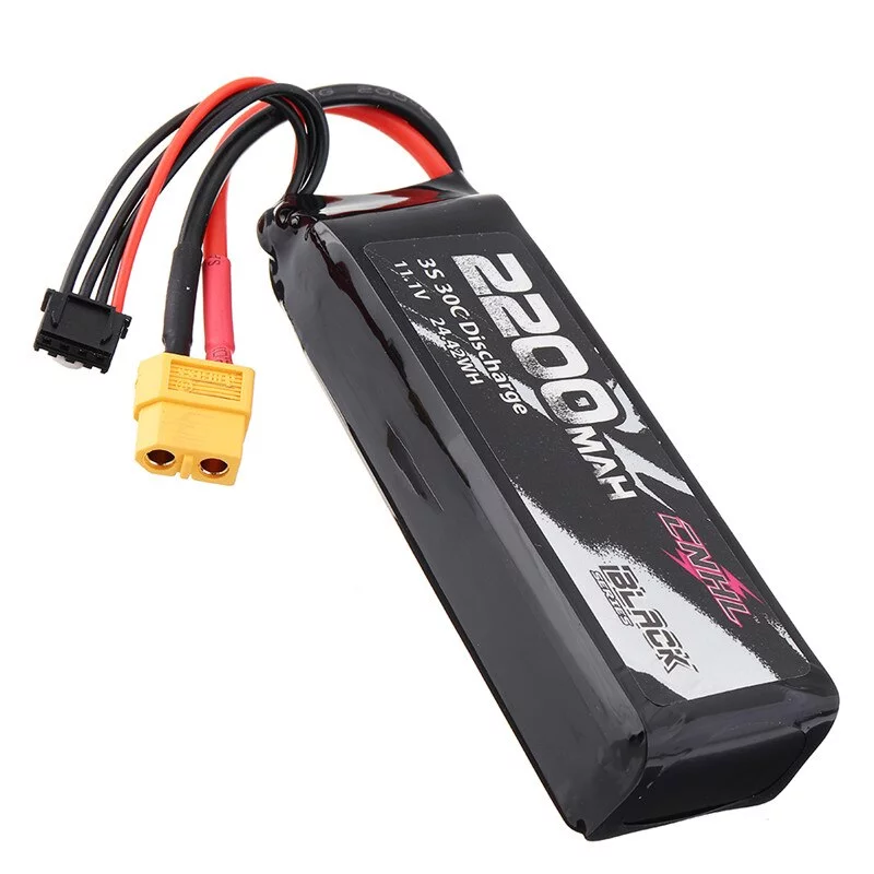 Bateria Lipo 11.1v 2200mah 30c CNHL Black - Imagen 3