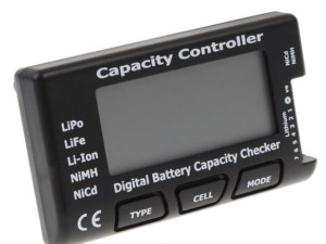 Chequeador Digital de baterias LiPo LiFe Li-ion NiMH Nicd Cellmeter7