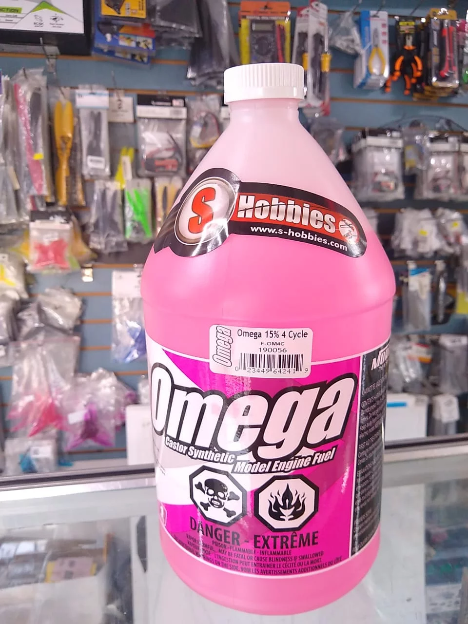 Combustible Omega 15% Nitro Morgan Fuels para Motores RC