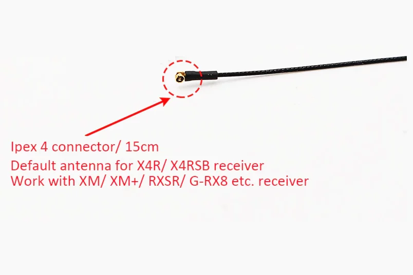 Antena de repuesto para receptor IPEX4 2.4G - Imagen 2