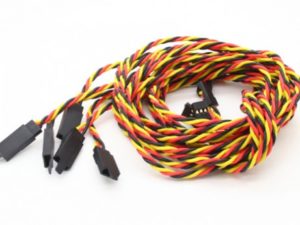 Extension de servo 100cm Heavy Duty twisted 22AWG