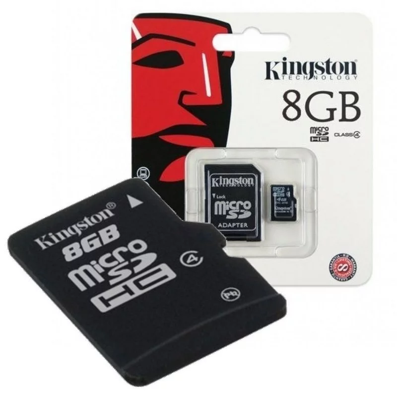 Memoria Micro Sd 8gb Classe 10 Kingston