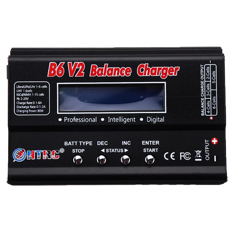 Cargador balanceador IMAX B6V2 80W/6A - Imagen 2