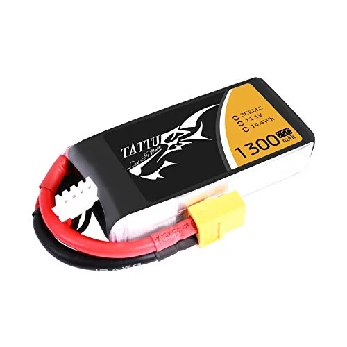 Bateria Lipo 11.1v 1300mAh 75c TATTU