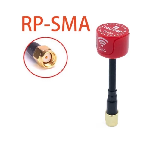 Antena Lollipop2 3dBi RHCP RP-SMA Larga