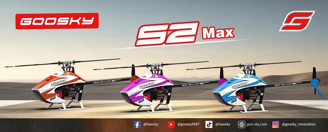 Helicoptero Goosky S2 Max Purple BNF - Imagen 3
