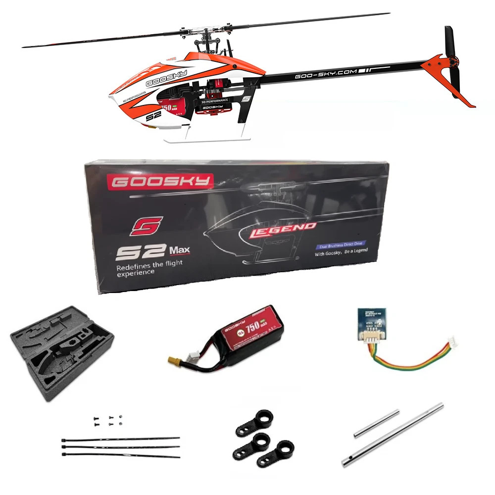 Helicoptero Goosky S2 Max Orange BNF - Imagen 3