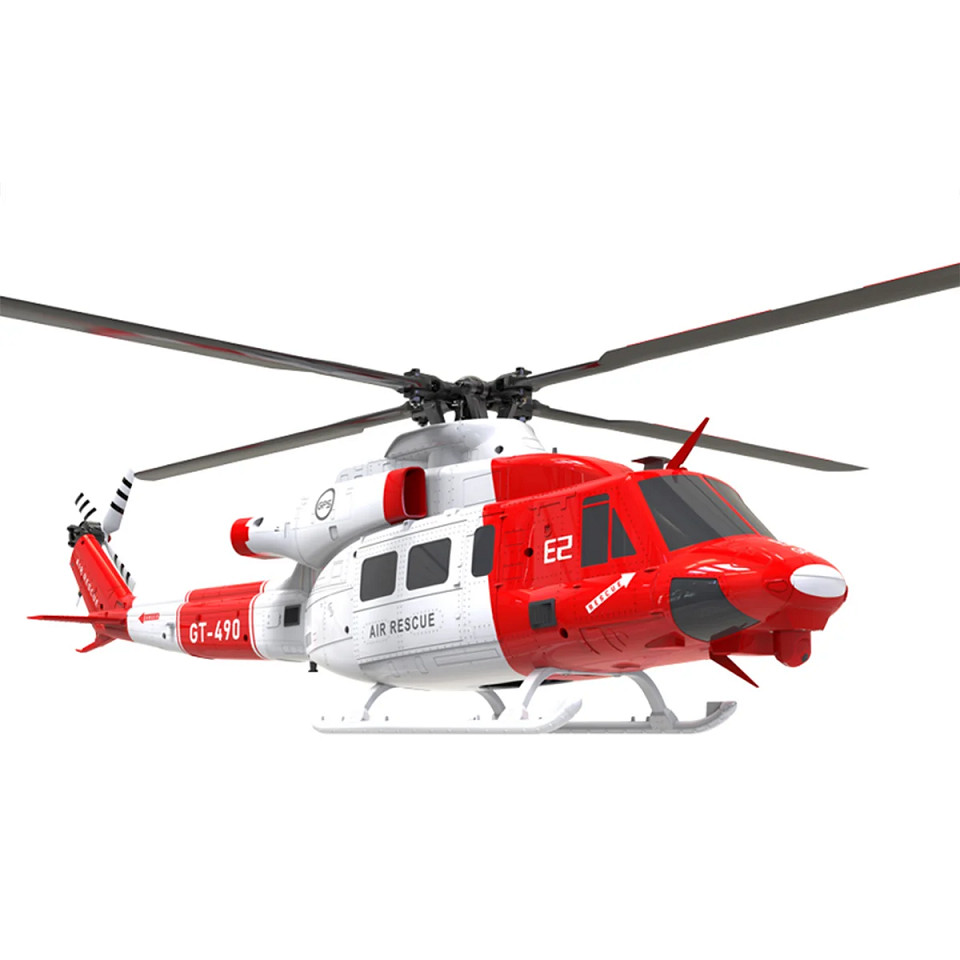 Helicopero Goosky E2-GPS RTF | UH-1Y Rescue Red - Imagen 2