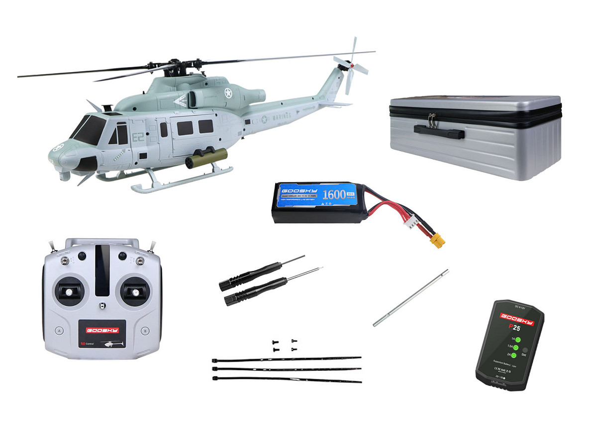 Helicopero Goosky E2-GPS RTF | UH-1Y Venom - Imagen 2