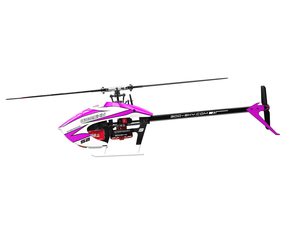 Helicoptero Goosky S2 Max Purple BNF