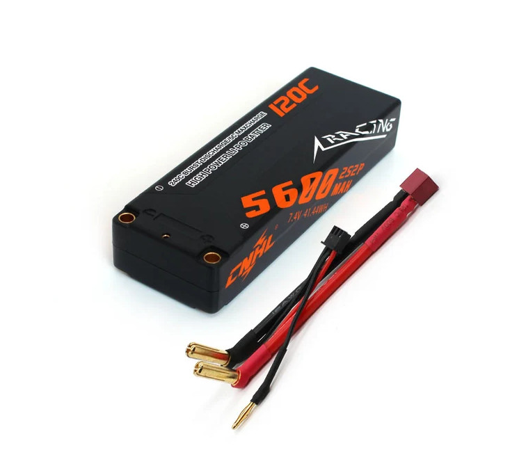 Bateria Lipo 7.4v 5600mah 120c CNHL Racing - Imagen 2