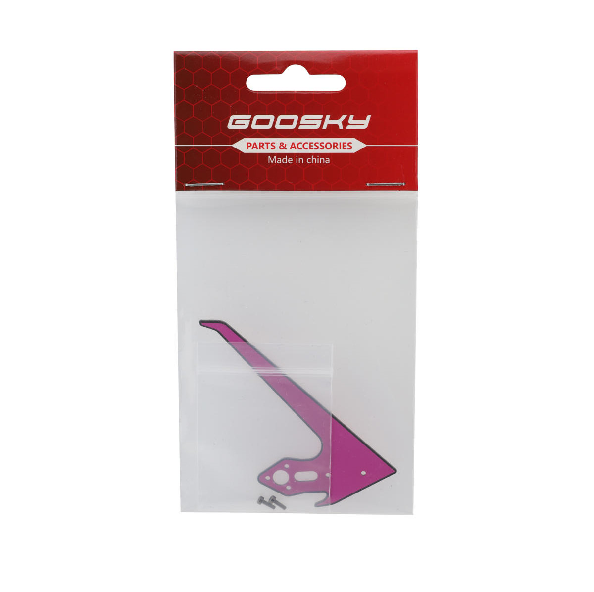 GooSky S2 Max Carbon Fiber Vertical Tail Fin (Purple) - Imagen 2